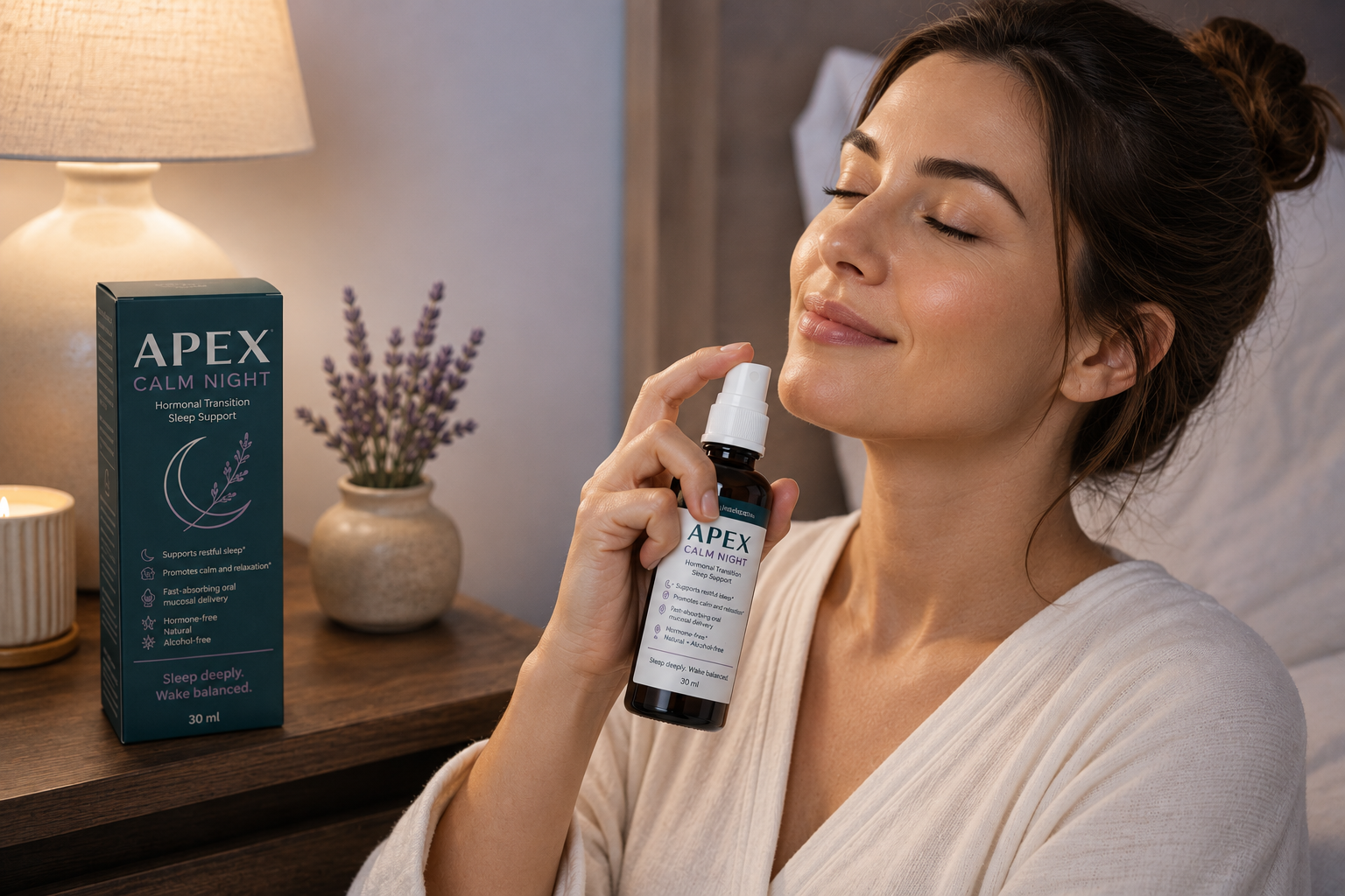 Apex Calm Night sublingual sleep spray